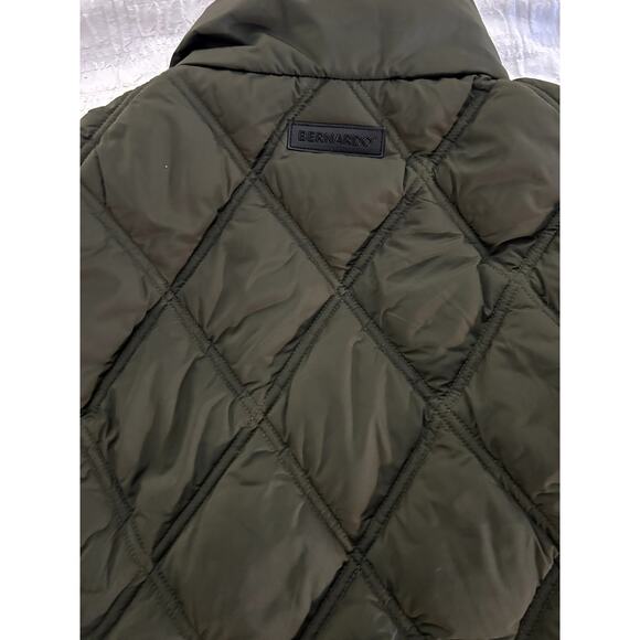 Bernado Full Circle Puffer Green Jacket Size M - Picture 4 of 8